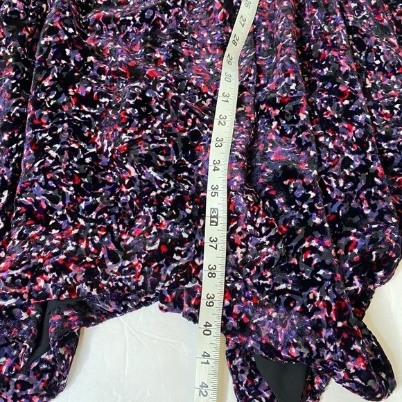 Diane Von Furstenberg Katherine Velvet Burnout Wrap Dress - Picture 8 of 10